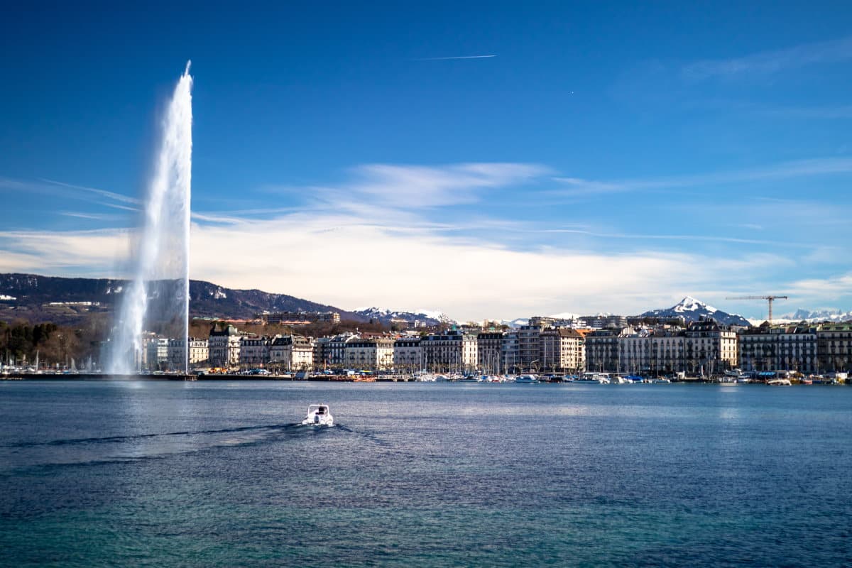 Genève la nuit